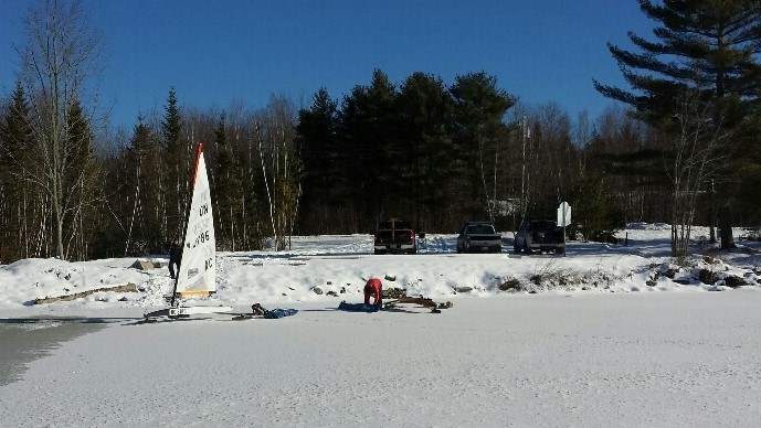 Church Lake Park in Winter