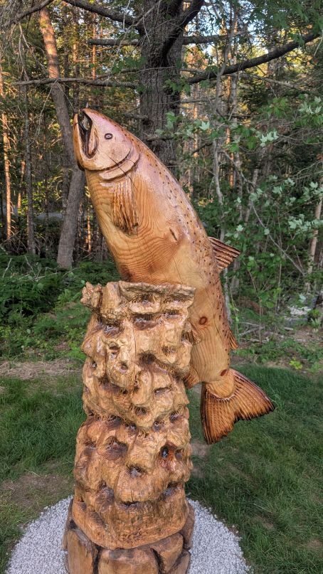 Salmon Carving