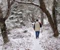 hikers indian path
