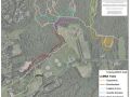 map of mountain bike trails at the marc