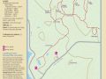 map of walking trails at the marc